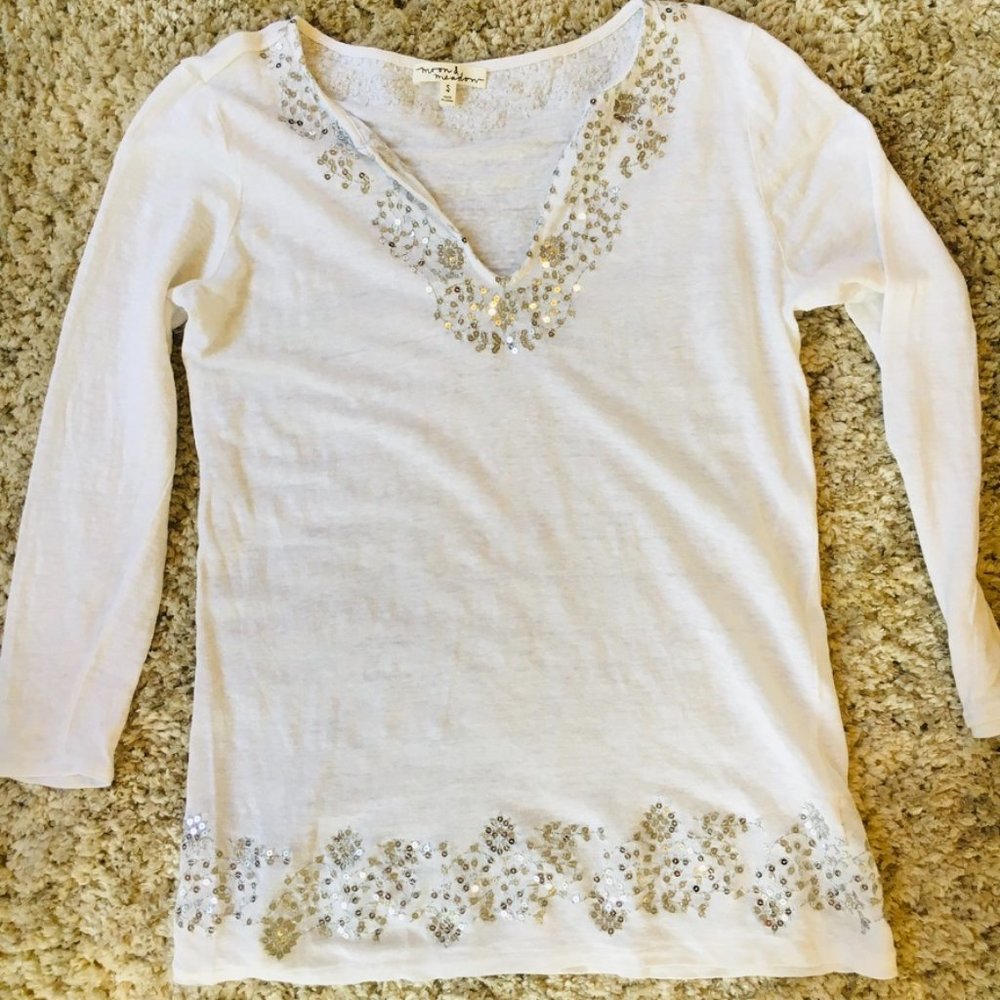 Moon & Meadow linen top S